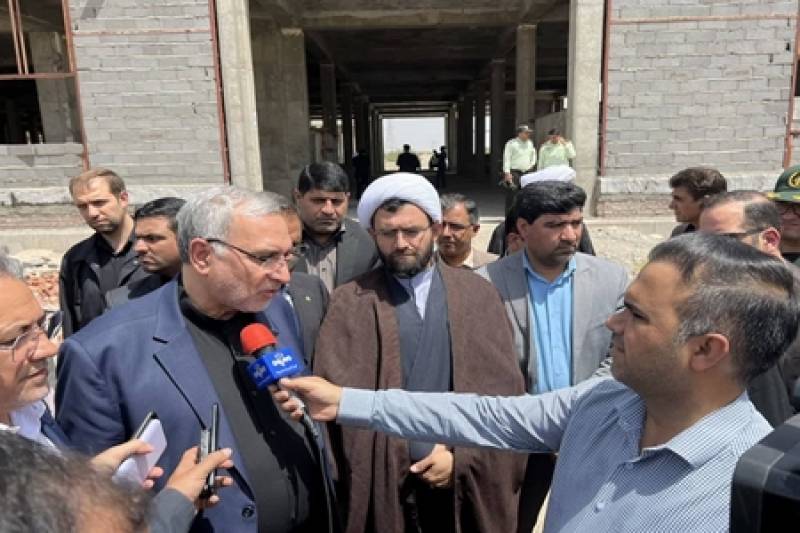 اهتمام ویژه برای تکمیل بیمارستان ۹۶ تختخوابی عنبرآباد